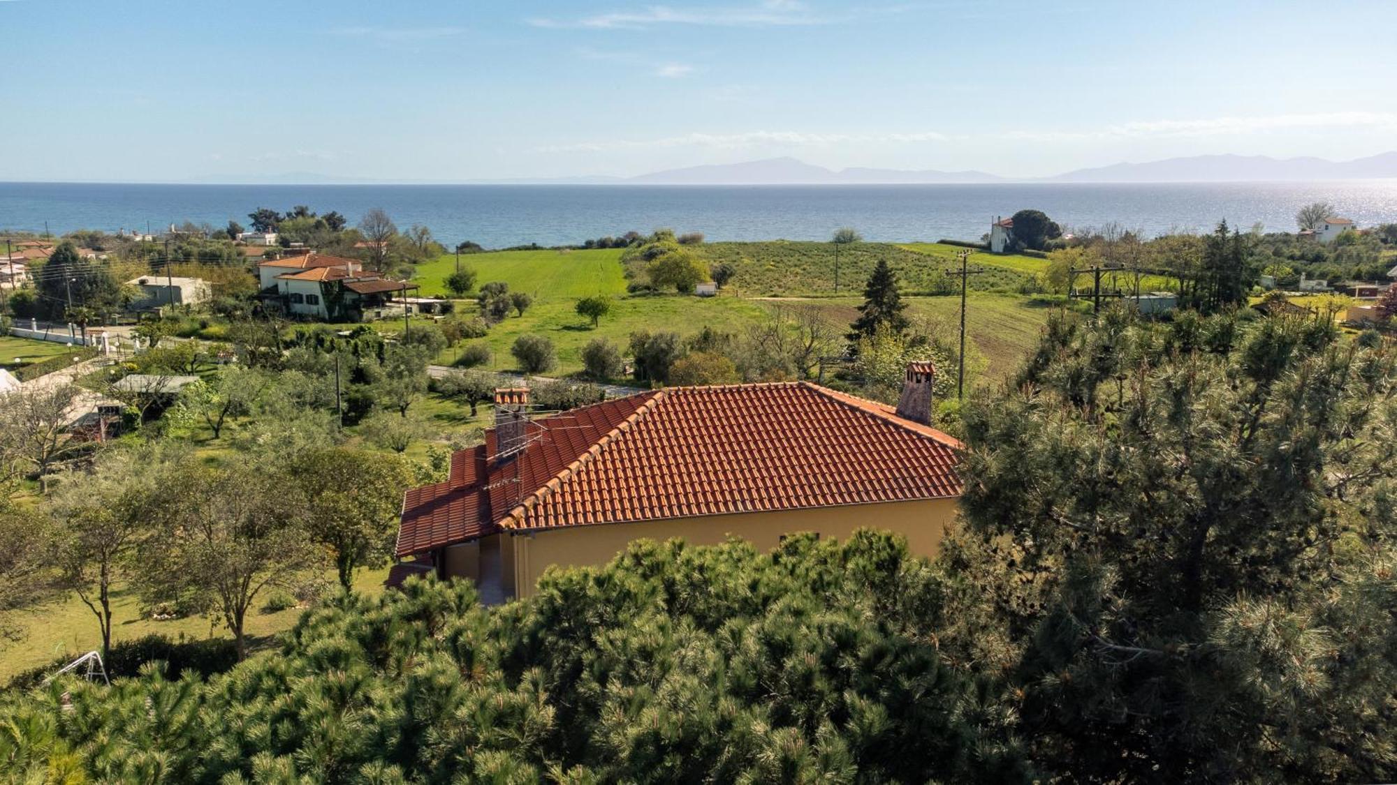 Nice House By The Sea! Epanomi Exterior foto